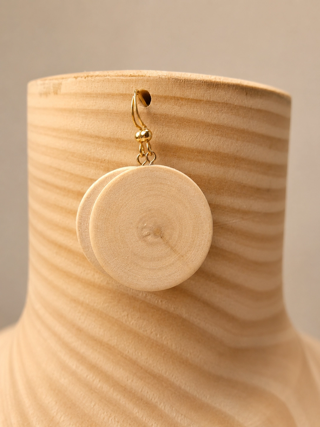boucle d'oreille en houx
